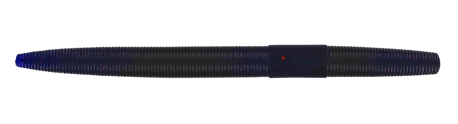 Big Bite Baits TS5-48 Trick Stick Finesse Worm, 5", Hematoma, 10/Pack