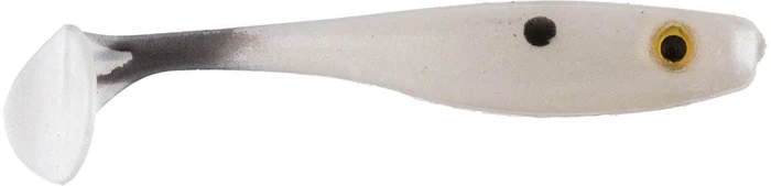 Big Bite 5SWTM-01 Suicide Shad Soft Swimbait, 5", Pearl, 4/Pack
