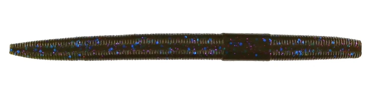 Big Bite Baits TS5-28 Trick Stick Finesse Worm, 5", Tilapia, 10/Pack