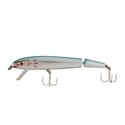 Cotton Cordell CJ906 Jointed Red Fin, 5", 5/8 oz, Chrome/Blue Back, Floating