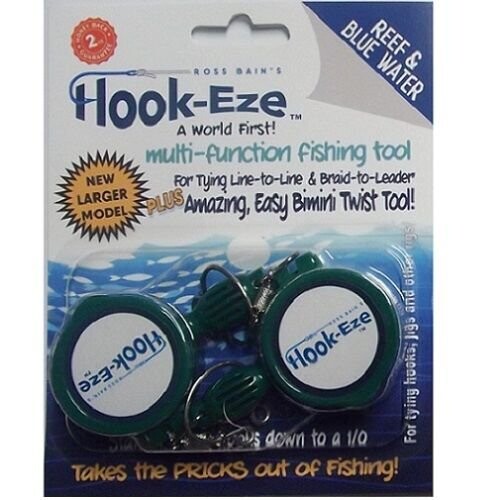 Hook-Eze Knot Tying Tool Blue 2pk	