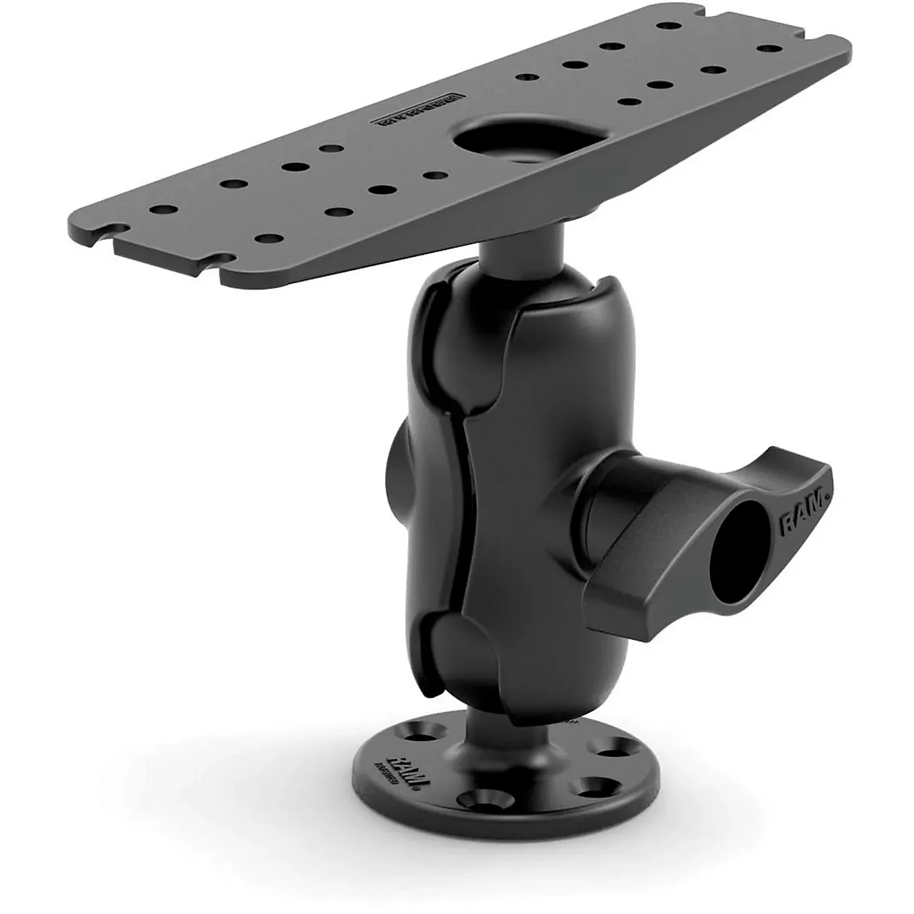 R-A-M RAM-D-111-C Mount w/11&quot;X3&quot; Base &amp; Short Socket Arm