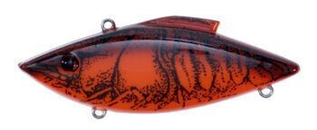 Bill Lewis RT48 Rat-L-Trap Crawfish Lipless Crankbait, 3", 1/2 oz, Red