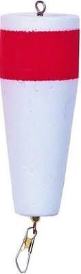 Billy Boy 82W-2SRW Weighted Popping Float w/Swivel 2" Red/White 