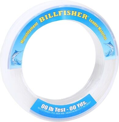 Billfisher Mono Leader Bracelet 80lb 100yd Clear