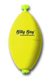 Billy Boy Hi Viz Rattle Weighted Snap On Oval 2 1/2" Yellow