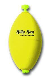Billy Boy  Hi Viz Rattle Weighted Snap On Oval 2 1/2" Yellow