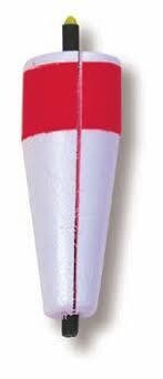 Billy Boy 82W-5SRW Weighted Popping Float w/Swivel 5" Red/White 12/Tray
