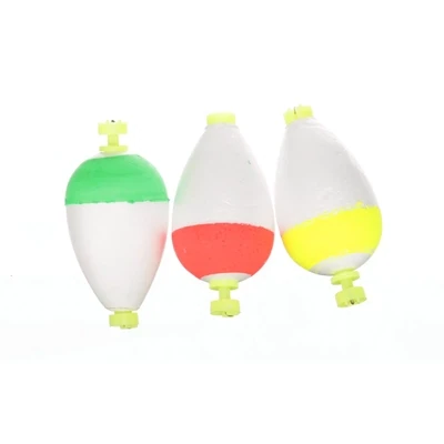Billy Boy P3P-50F Unweighted Plastic Floats - Pear 1" Fl