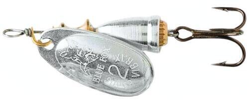 Blue Fox 60-30-100 Classic Classic Vibrax Spinner, 1/4 oz, Plated