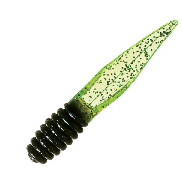 Bobby Garland 2SS0303-12 Slab Slay&#39;R, 2&quot;, Black/Chartreuse Silver