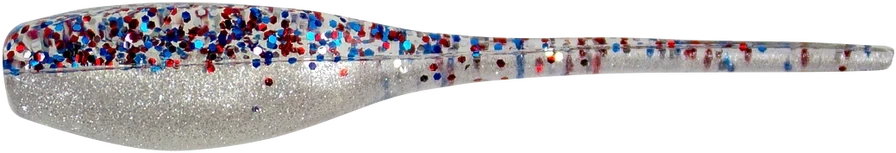 Bobby Garland BS183-18 Baby Shad 2", Patriot, 18/Bag