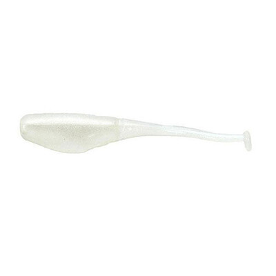 Bobby Garland BSSW65-15 Baby Shad Swim&#39;R, 2 1/4&quot;, Pearl White, 15/Bag