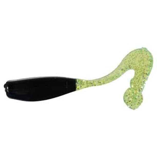 Bobby Garland SR0303-12 Stroll&#39;R, 2 1/2&quot;, Black/Chartreuse Silver