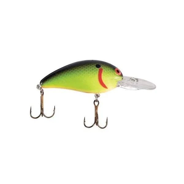 Bomber B04AFYBS Model A Crankbait 2 1/8", 5/16 oz, Black/Chartreuse