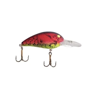Bomber B06ARCR Model A Crankbait, 2 1/8", 3/8 oz, Red Crawfish, Floating