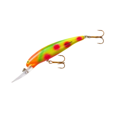 Bomber B24A447 Deep Long A Minnow 3 1/2&quot; 3/8 oz, Fruity Crush