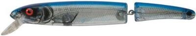 Bomber Jointed Magnum Long A Minnow, 7&quot;, 1 7/8 oz, Silver