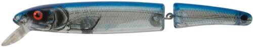 Bomber BSW17JXSIPK Jointed Magnum Long A Minnow, 7", 1 7/8 oz, Silver