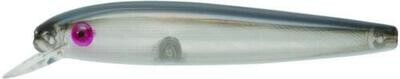 Bomber BSWW5312 Wind-Cheater Minnow 4 1/2", 3/4 oz, Silver/Black