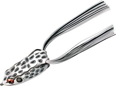 Booyah BYPC3904 Pad Crasher Hollow Body Frog, 2 1/2&quot;, 1/2 oz, Albino