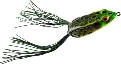 Booyah BYPC3903 Pad Crasher Hollow Body Frog, 2 1/2&quot;, 1/2 oz, Bull Frog