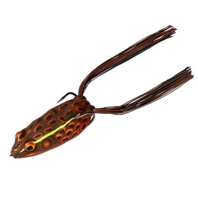 Booyah BYPC3909 Pad Crasher Hollow Body Frog, 2 1/2&quot;, 1/2 oz, Sunburn