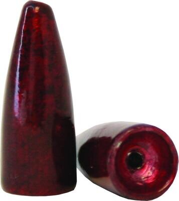 Bullet Weights BWP14TRD Worm Weight Trans Red 1/4oz Ziplock 5Bg