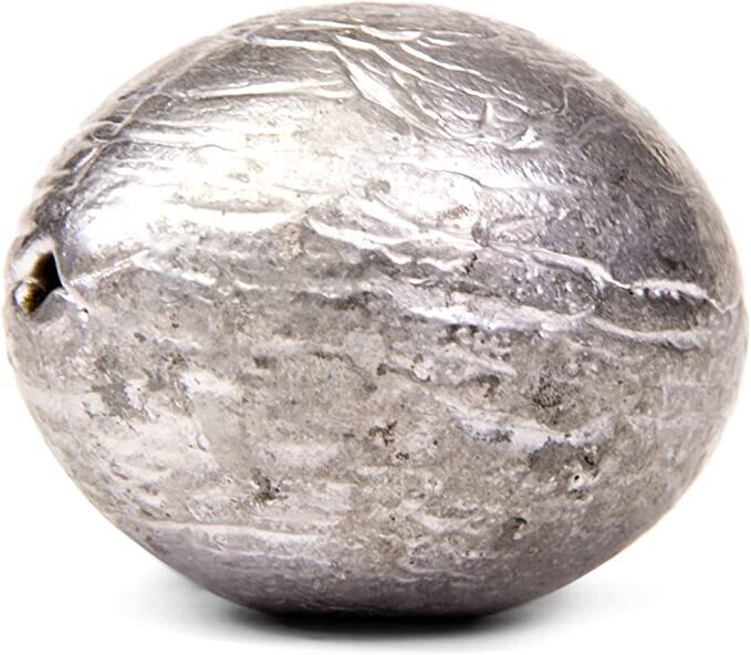 Bullet Weights  Egg Sinker 6oz Ziplock 3Bg