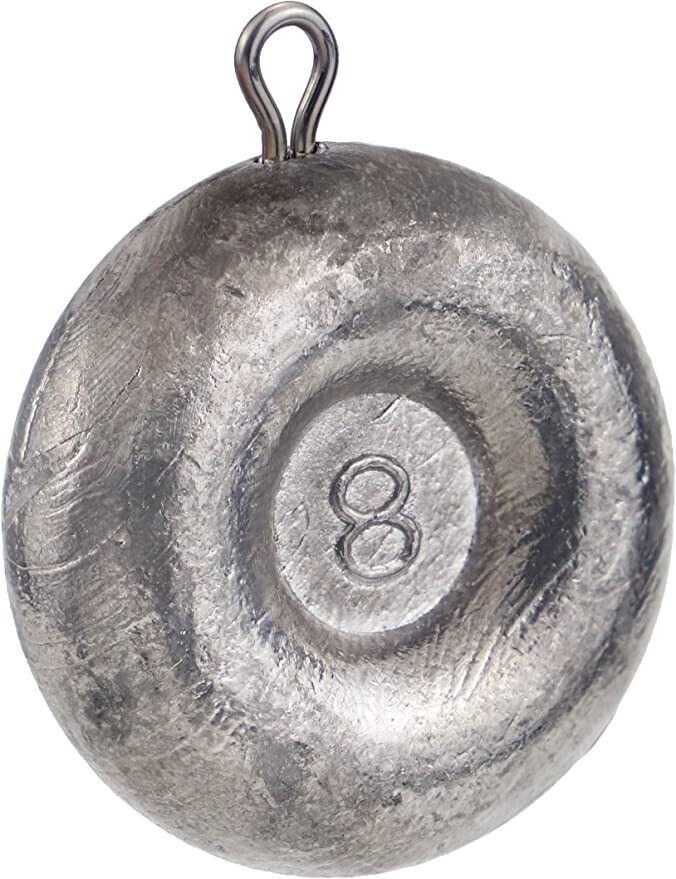 Bullet Weights DSI2-24 Disc Sinker 2oz Ziplock 8Bg