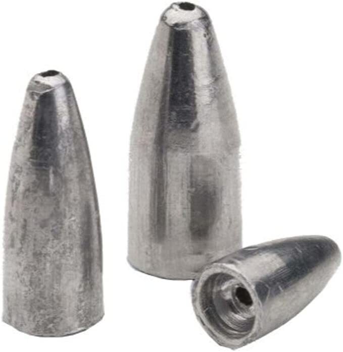 Bullet weights PBBW14 Worm weight 1/4oz 10pk