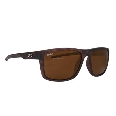 Calcutta H1BRNMTORT Hampton Sunglasses Matte Tortoise Frame Brown Lens