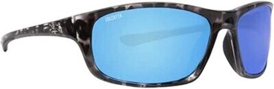 Calcutta Nautilus Sunglasses Black tortoise Frame Blue Mirror Lens