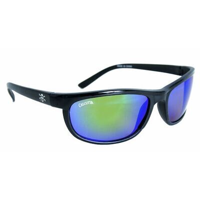 Calcutta RP1GM Rockpile Sunglasses Matte Black Frame/Green Mirror Lens