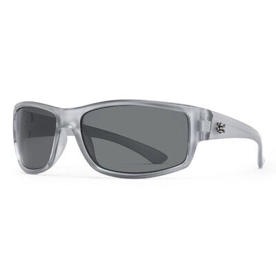 Calcutta R1CG Rip Sunglasses Crystal Frame Gray Lens 62mm Lens
