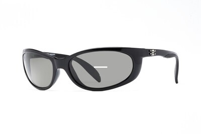 Calcutta SK1G Smoker Sunglasses Shiny Black/Gray 60mm Lens