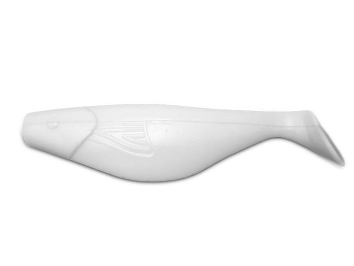 Capt. Mack 4" Shad White