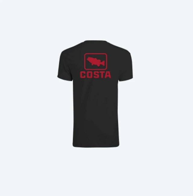 Costa Emblem Bass SS Black L