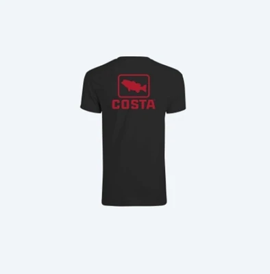 Costa Emblem Bass SS Black L