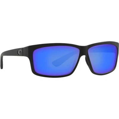 Costa HL01OBMP Hamlin Sunglasses 580P Blue Mirror, Blackout Nylon