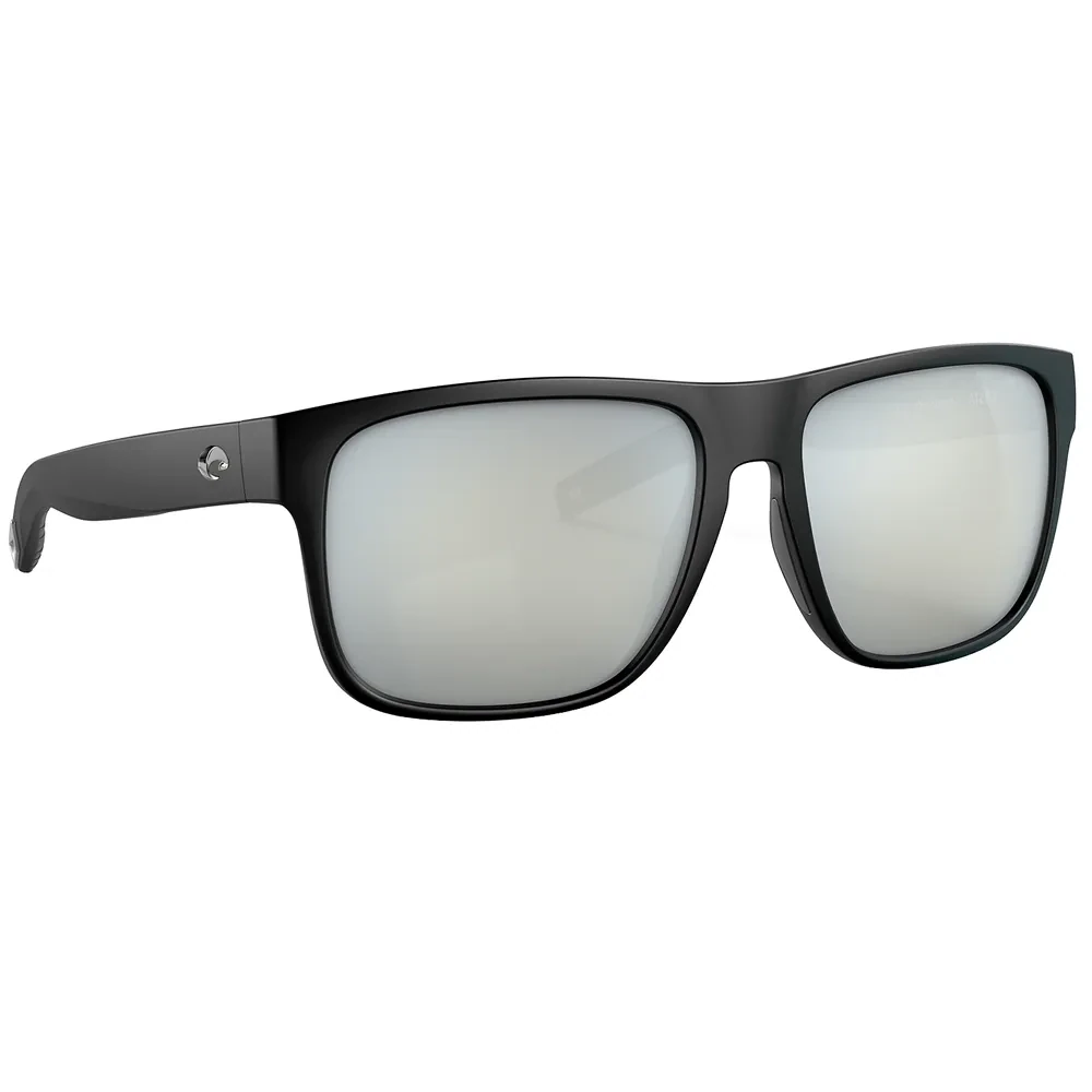 Costa Spearo XL 580G Matte Black Gray Silver Mirror 