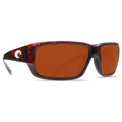 Costa TF10OCP Fantail Sunglasses 580P Copper, Tortoise Nylon Frame