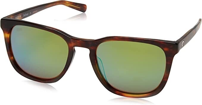Costa Sullivan 580G Matte Tortoise Green Mirror 