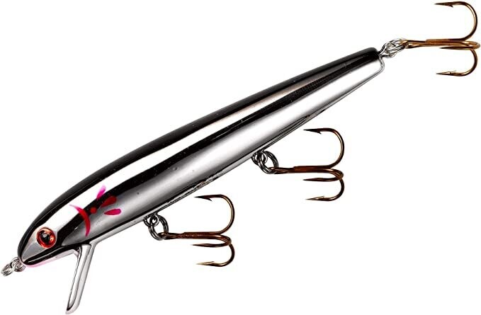 Cotton Cordell C0904 Red Fin, 5&quot;, 5/8 oz, Chrome/Blackback, Floating