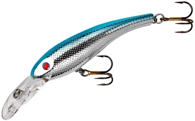 Cotton Cordell C0906 Red Fin, 5&quot;, 5/8 oz, Chrome/Blue Back, Floating