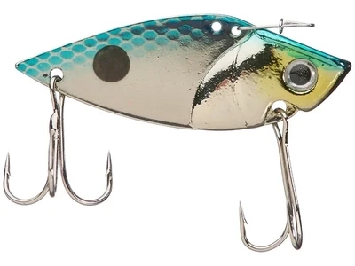 Cotton Cordell C3806 Gay Blade, 2" 3/8 oz, Chrome/Blue, Sinking