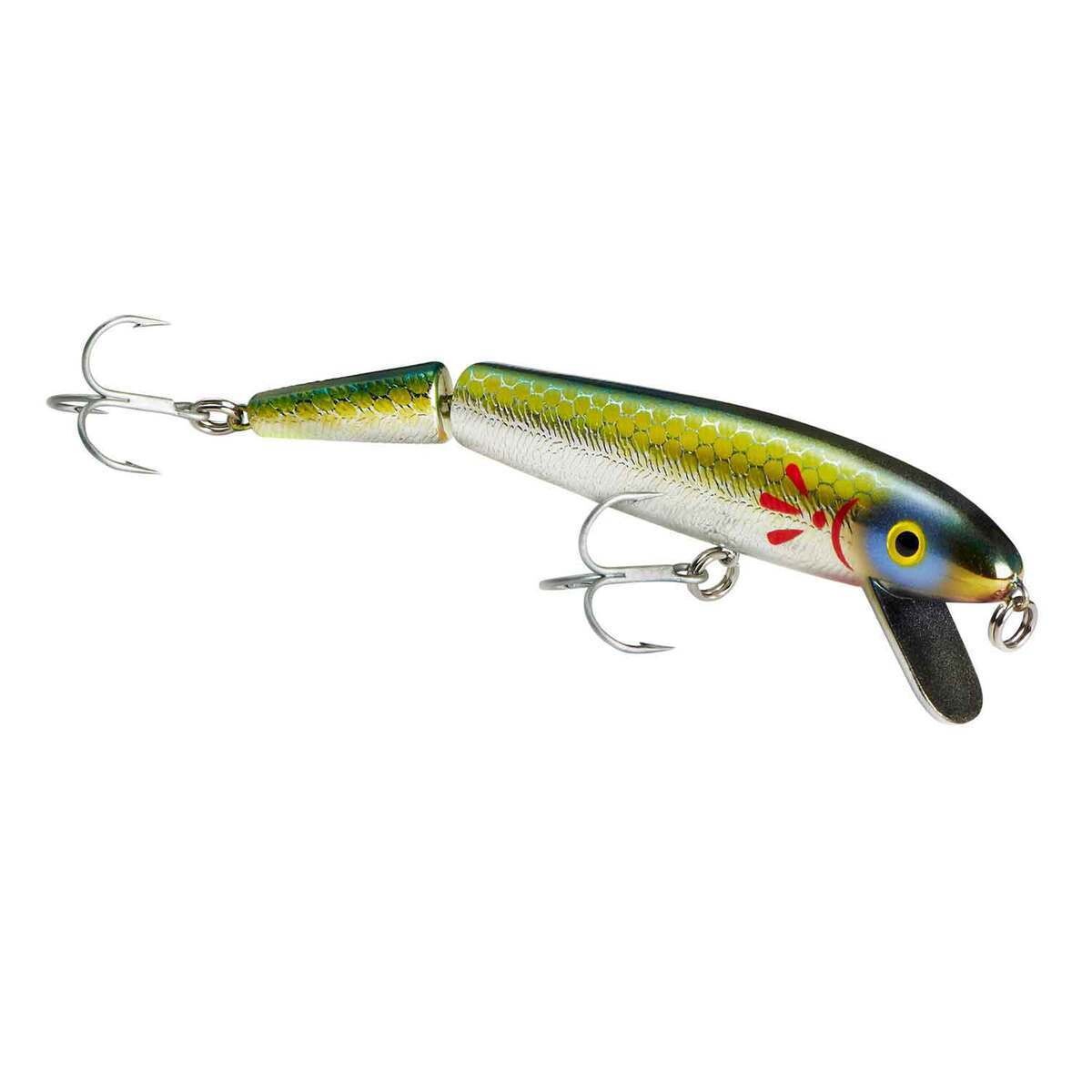 Cotton Cordell CJ9601 Jointed Red Fin, 5", Chrome Herring