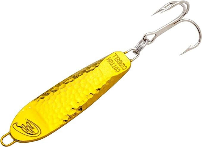 Cotton Cordell K7038G CC Spoon, 2" 3/8 oz, Gold,2/Pack