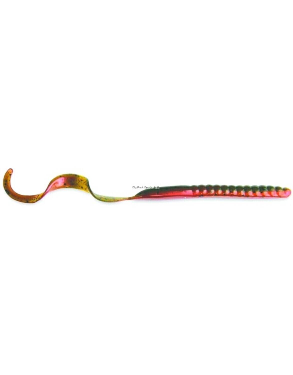 Culprit C1010-170 Original Worm 10", Watermelon Copper Red Flake 10 Pk