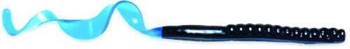 Culprit C107-26 Original Worm, 10" Black/Blue Tail, 10 Pk